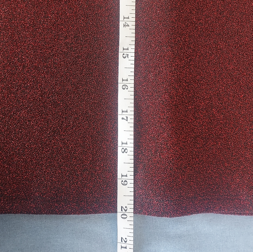 Rue 21, beautiful burgundy, size medium party dress - Picture 6 of 7